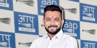 आम आदमी पार्टी महाराष्ट्र युवक आघाडीच्या प्रदेशाध्यक्षपदी रविराज काळे यांची नियुक्ती
