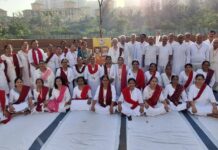 भारतीय योग संस्थानच्या 60 व्या वर्धापन दिनानिमित्त योग कार्यक्रम उत्साहात