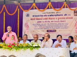 श्री शिवाजी विद्या मंदिर औंध येथे माजी विद्यार्थी स्नेह मेळावा व कृतज्ञता सोहळा यशस्वी