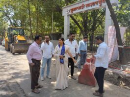 सुतारवाडी रोड पुनर्विकासासाठी पाहणी; नव्या नियोजनाला सुरुवात