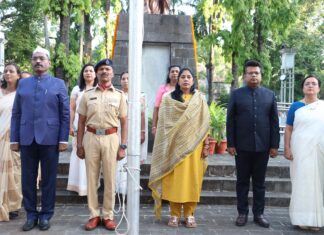 पुणे महानगरपालिकेत महाराष्ट्र राज्याचा ६७ वा स्थापना दिन उत्साहात साजरा