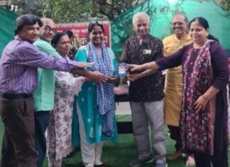 सिल्वर होम येथे महाराष्ट्र दिन उत्साहात साजरा