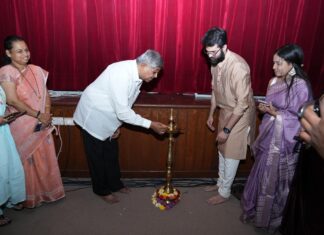 कोथरूडच्या रंगमंचावर नव्या स्वप्नांची ‘नांदी’! चंद्रकांतदादा पाटील यांच्या संकल्पनेतून ‘नाट्यतीर्थ फाउंडेशन’चे लोकार्पण
