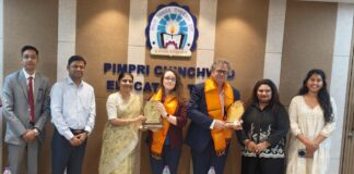यूके मधील ॲबरिस्टविथ विद्यापीठ आणि पीसीईटी शिष्टमंडळाची बैठक संपन्न