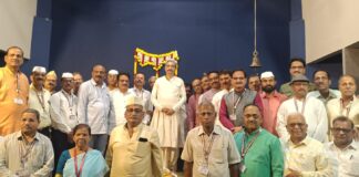 ‘गुड मॉर्निंग ग्रुप’साठी श्री. योगेश सोमण यांचा ‘आनंद डोह’ एकपात्री प्रयोग संपन्न