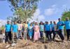 नामदार चंद्रकांतदादा पाटील यांच्या वाढदिवसानिमित्त बाणेर टेकडीवर ५१ वृक्षांचे वृक्षारोपण