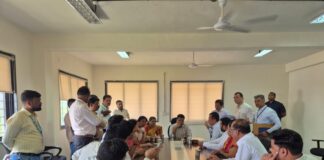 गढूळ पाणीपुरवठा प्रकरणी आयुक्तांची धानोरी व कुरुळी जलशुद्धीकरण केंद्राला भेट