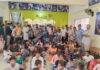 ओंजळ ग्रुप तर्फे शबरी वस्ती भागातील संगणक प्रशिक्षणार्थी मुला-मुलींना यांना स्कूल बॅग व शालेय साहित्याचे वाटप