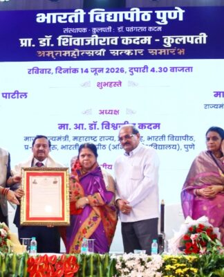 डॉ. शिवाजीराव कदम यांचे शिक्षण क्षेत्रातील कार्य निस्पृह आणि निस्वार्थ : राधाकृष्ण विखे पाटील