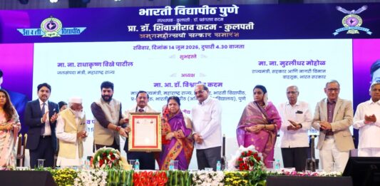 डॉ. शिवाजीराव कदम यांचे शिक्षण क्षेत्रातील कार्य निस्पृह आणि निस्वार्थ : राधाकृष्ण विखे पाटील