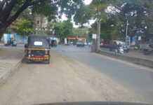 औंधमध्ये गॅस लाईन खोदकामामुळे रस्त्यांची दुरवस्था; नागरिक त्रस्त