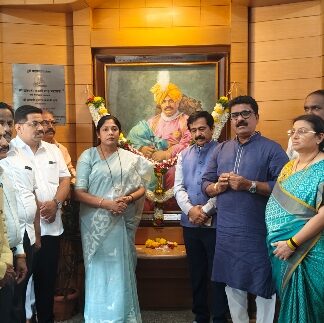 अखिल भारतीय मराठा महासंघातर्फे शाहू महाराज जयंती उत्साहात साजरी