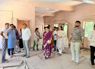 औंधमधील जलतरण तलाव व व्यायामशाळेची उपमहापौरांच्या उपस्थितीत पाहणी