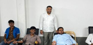 शिवराज्याभिषेक दिनी सोमेश्वरवाडीत रक्तदानाचा विक्रम; १२०३ रक्तदात्यांचा उत्स्फूर्त सहभाग -नात रक्ताचं शिवभक्तांचं