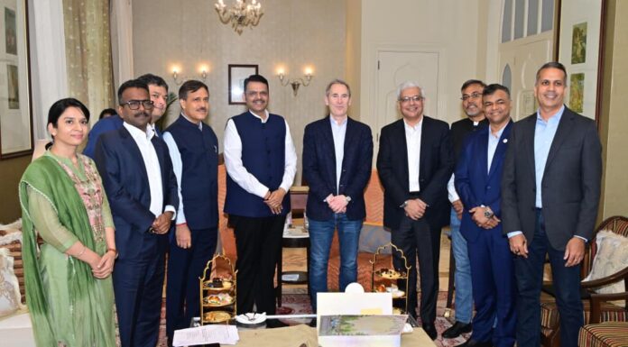 ॲमेझॉनचे मुख्य कार्यकारी अधिकारी अँड्री जेसी यांची मुख्यमंत्र्यांशी भेट