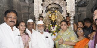 उपमुख्यमंत्री सुनेत्रा पवार यांनी घेतले श्री विठ्ठल रुक्मिणी मातेचे दर्शन