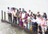 जलसमृद्ध पुण्यासाठी खडकवासला धरणावर पारंपरिक जलपूजन