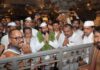 उपमुख्यमंत्री एकनाथ शिंदे यांनी घेतले श्री विठ्ठल-रुक्मिणी मातेचे मुखदर्शन