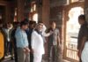 भिडेवाडा राष्ट्रीय स्मारकाला अन्न, नागरी पुरवठा व ग्राहक संरक्षण मंत्री छगन भुजबळ यांची भेट