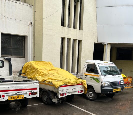 बाणेरमध्ये अनधिकृत व्यावसायिक वाहनांवर महापालिकेची कारवाई; पाच वाहने जप्त
