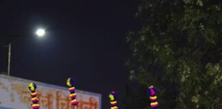 टाळगाव चिखली–देहू–पंढरपूर टाळ पालखी सोहळ्यात भुजबळ यांच्या नंदी ‘देवा’ आणि ‘शिवा’ यांना रथ ओढण्याचा मान