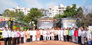 बालवडकर परिवाराची वारकरी सेवेची ३२ वर्षांची परंपरा कायम; ९५० भाविकांसाठी मोफत पंढरपूर यात्रा