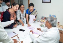 जनता दरबारच्या माध्यमातून ना. चंद्रकांतदादा पाटील यांचा कोथरुडकरांशी संवाद