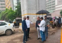 मोरेश्वर बालवडकर यांच्या पाठपुराव्याला यश; बालेवाडी-बाणेरमधील खड्डेमय रस्त्यांची प्रशासनाकडून पाहणी, तातडीने दुरुस्तीचे आश्वासन