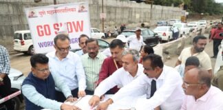 कात्रज-कोंढवा, गंगाधाम चौक आणि नवले पुलाजवळील रस्त्यांच्या कामांना गती; महापालिका आयुक्तांची पाहणी