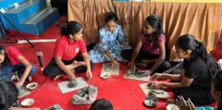 औंध-बोपोडीत ‘इको-फ्रेंडली गणेशमूर्ती कार्यशाळेला’ उत्स्फूर्त प्रतिसाद