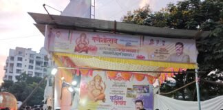 पर्यावरणपूरक गणेश विसर्जनाला बालवेडीत उत्स्फूर्त प्रतिसाद