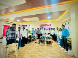 जे.एस.पी.एम.च्या भिवराबाई सावंत पॉलिटेक्निक महाविद्यालयात रक्तदान शिबिर उत्स्फूर्त प्रतिसाद