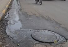 पाषाण-सुस रस्त्यावर मैलापाणी; ड्रेनेज दुरुस्तीसाठी मनसेची मागणी