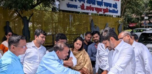 पुण्यातील वाहतूक कोंडी फोडण्यासाठी आमदार सिद्धार्थ शिरोळे यांची विविध ठिकाणी उड्डाणपूल व अंडरपासच्या कामांची पाहणी; कामांना गती देण्याचे निर्देश