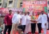 कोथरूडमध्ये गणेशोत्सव उत्साहात साजरा; जास्वंदीचे रोप देऊन गणेश मंडळाचे स्वागत