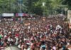 औषध निरीक्षक परीक्षा प्रकरणाच्या निषेधार्थ विद्यार्थ्यांचा मोर्चा; एमपीएससी अध्यक्षांसह जबाबदार अधिकाऱ्यांना बडतर्फ करण्याची मागणी