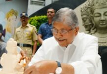 पर्यावरणपूरक गणेशोत्सव साजरा करावा उच्च व तंत्रशिक्षण मंत्री चंद्रकांतदादा पाटील यांचे आवाहन