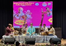 औंधमध्ये १३ व्या भारतरत्न पं. भीमसेन जोशी संगीत महोत्सवाचा दिमाखदार प्रारंभ