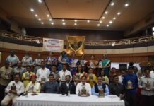 पुणे महानगरपालिकेतील निवृत्त कर्मचारी शहराच्या जडणघडणीचा भक्कम कणा: विठ्ठलराव वरुडे पाटील३८ सेवानिवृत्त कर्मचाऱ्यांचा सेवापूर्ती गौरव सोहळा उत्साहात संपन्न