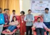 रक्तदानातून माणुसकीचा संदेश: भारती विद्यापीठ्स कॉलेज ऑफ इंजिनिअरिंग फॉर विमेनमध्ये आरोग्य जागृतीचा उपक्रम