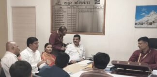 बाणेर सर्व्हिस रस्त्याचे काम लवकरच पूर्ण होणार; नगरसेविका मयुरी कोकाटे यांच्या पुढाकाराने महापालिका प्रशासनाची संयुक्त बैठक