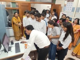डी. वाय. पाटील अभियांत्रिकी महाविद्यालयात ‘वाचन प्रेरणा दिन’ उत्साहात साजरा;RFID तंत्रज्ञानाचे उद्घाटन